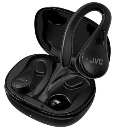 Auriculares Bluetooth Jvc Ha-Ec25t Con Estuche De Carga/ Autonomía 7.5H/ Negros