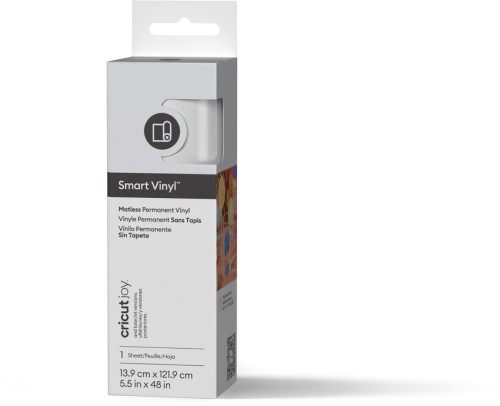 Cricut Smart Vinyl Permanent Joy 14X122cm 1 Sheet (White)