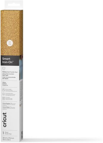 Cricut Smart Iron-On 33X91cm (Gold)