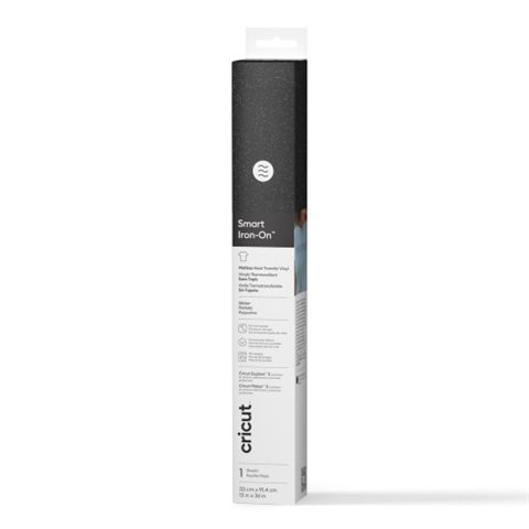 Cricut Smart Iron-On 33X91cm (Glitter Black)