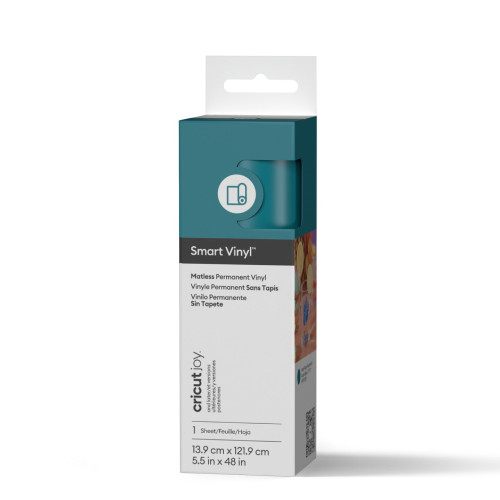 Cricut Smart Vinyl Permanent Joy 14X122cm 1 Sheet (Mat Aqua)