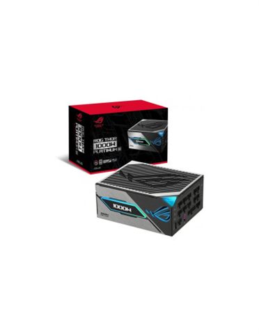 Asus Rog -Thor-1000P3-Gaming Unidad De Fuente De Alimentación 1000 W 20+4 Pin Atx Atx Negro
