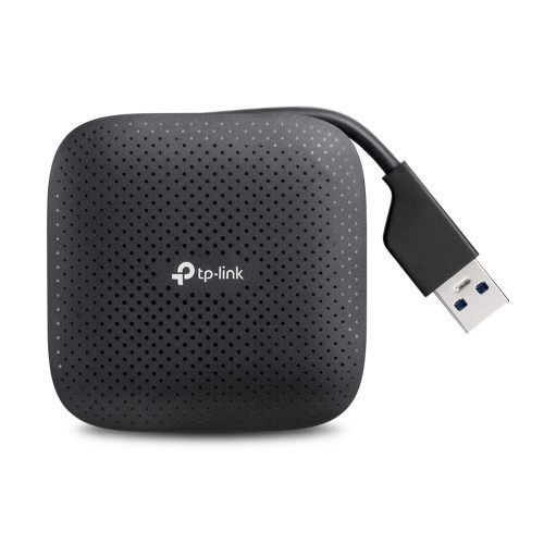 Tp-Link Uh400 Hub De Interfaz Usb 3.2 Gen 1 (3.1 Gen 1) Type-A 5000 Mbit/S Negro