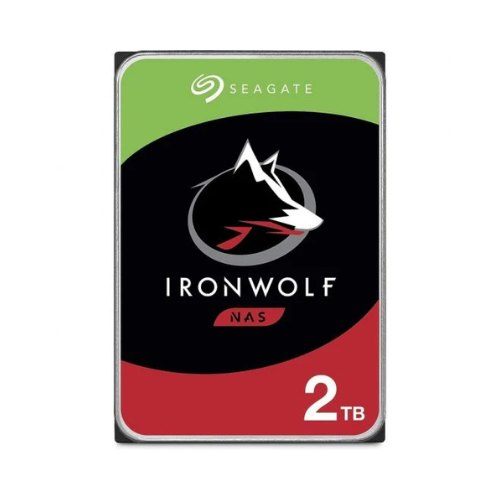 Disco Duro Seagate Ironwolf Nas St2000vn003 2Tb/ 3.5"/ Sata Iii/ 256Mb