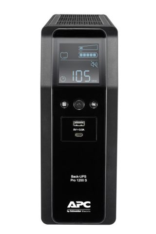Apc Back Ups Pro Br 1200Va Sistema De Alimentación Ininterrumpida (Ups) Línea Interactiva 1,2 Kva 720 W 8 Salidas Ac