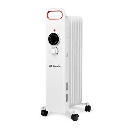 Radiador De Aceite Orbegozo Ru 1500/ 3 Potencias/ 1500W/ 7 Elementos Caloríficos
