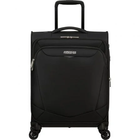 Maleta De Cabina American Tourister Summerride Spinner 55Cm/ 55X40x23cm/ 4 Ruedas/ Negra