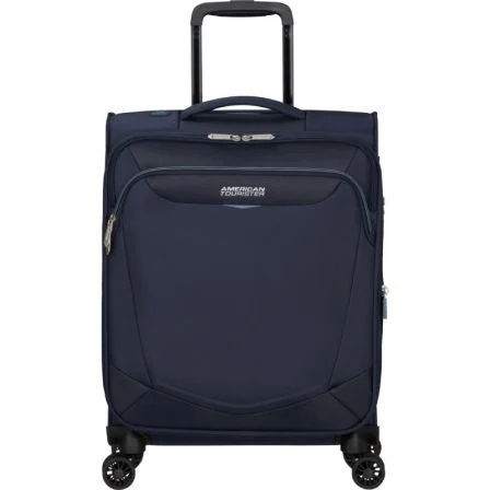 Maleta De Cabina American Tourister Summerride Spinner 55Cm/ 55X40x23cm/ 4 Ruedas/ Azul Marino