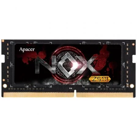 Memoria Ram Apacer Nox 16Gb/ Ddr4/ 3200Mhz/ 1.2V/ Cl20/ Sodimm
