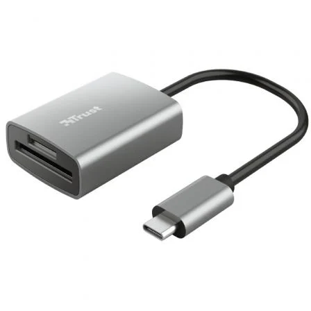 Lector De Tarjetas Externo Trust Dalyx/ Usb Tipo-C