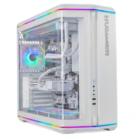 Caja Gaming Semitorre Nox Hummer Anvil/ Blanca