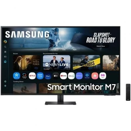 Smart Monitor Samsung M7 S43fm700uu 43"/ 4K/ Multimedia/ Smart Tv/ Negro