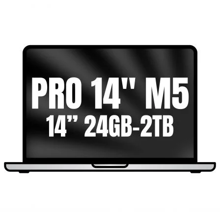 Apple Macbook Pro 14 M5 Pro Chip With 18-Core Cpu And 20-Core Gpu, 24Gb, 2Tb Ssd - Silver