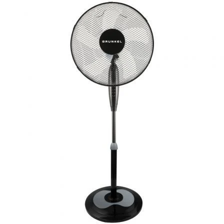 Ventilador De Pie Grunkel Fan-165R Ng/ 50W/ 5 Aspas 40Cm/ 3 Velocidades
