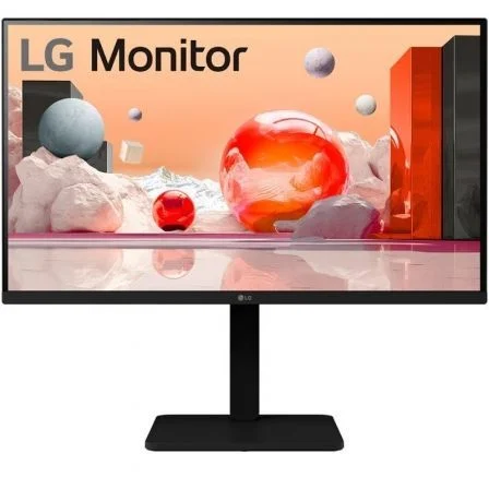 Monitor Profesional Lg 24Ba560-B 24"/ Full Hd/ Multimedia/ Regulable En Altura/ Negro