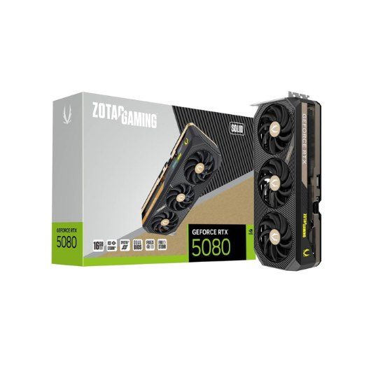Zotac Gaming Geforce Rtx 5080 Solid Core Nvidia 16 Gb Gddr7