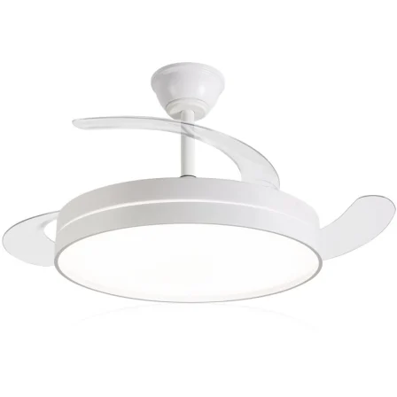 Ventilador De Techo Daewoo Con Aspas Retráctiles Dw5008/ 30W/ 3 Aspas/ 6 Velocidades