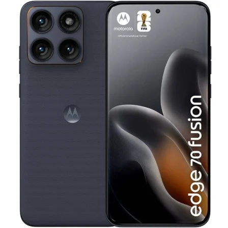 Smartphone Motorola Edge 70 Fusion 8Gb/ 256Gb/ 6.78"/ 5G/ Negro