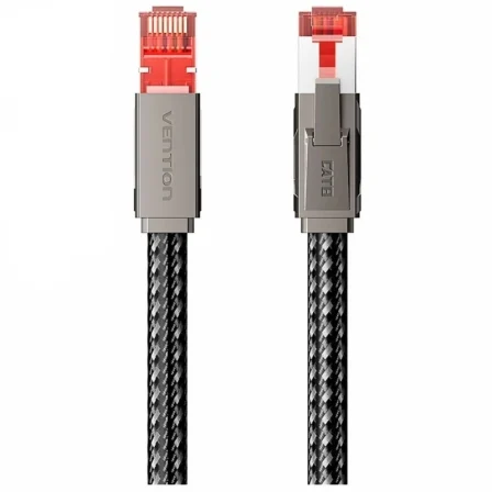 Cable De Red Rj45 Sftp Vention Ikmhh Cat.8/ Gaming/ 2M/ Gris