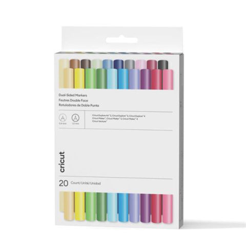 Cricut 2011824 Marcador 20 Pieza(S) Punta Fina Colores Surtidos