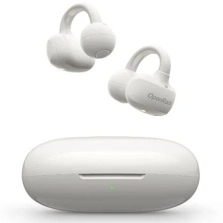 Auriculares Deportivos De Conducción Aérea Openrock E Opace02 Con Estuche De Carga/ Autonomía 7H/ Blancos
