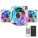Abkoncore CC1203IN1SYNC - Abkoncore Te Ofrece Un Pack De 3 Ventiladores Cy20 Argb Spectrum Que Incluye Una Caja De C