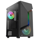 Aerocool SCAPEBKV3 - Con diseño frontal Mesh, la caja gaming SCAPE cuenta con una franja LED en el panel fronta