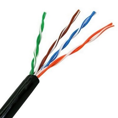 Aisens A133-0212 Bobina Cable De Red Cat. 5E Utp Awg24 Rígido Calidad Garantizada Para Uso Exterior.La Capa Exterior Del Cable Está Fabricada Con Polietileno De Alta Calidad Y Resistente A Los Rayos Ultravioleta.Cumple Las Normas Ansi / Tia / Eia 568-B 2 Cat5e Iso / Iec