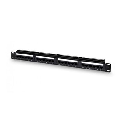 Aisens A141-0308 RACK ACC. AISENS 1U PATCH PANEL 24P CAT6 AISENS TRANSFER PANEL 1U 24P CAT 6 BLACK