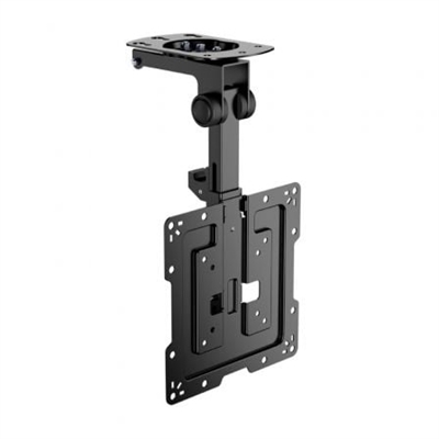 Aisens CT43S-187 Aisens - Soporte De Techo Giratorio Plegable Para Monitor/Tv 20Kg De 19-43 Negro