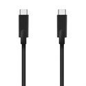 Aisens A107-0706 - Aisens - Cable Usb 3.2 Gen1 5Gbps 4K@60Hz 3A 60W E-Marker Tipo Usb-C/M-Usb-C/M Negro 4.0M