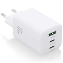 Aisens ASCH-65W3P041-W - Aisens - Cargador Gan 65W 2Xusb-C Pd3.0 Qc4.0 1Xusb-A Qc3.0 Blanco