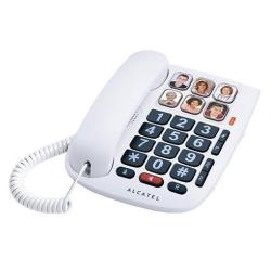 Alcatel ATL1416459 Telefono Fijo Sobremesa Teclas Grandes Tmax10 - Inalámbrico: No; Manos Libres: Sí; Soporte Voip: No; Estándar Dect/Gap: No