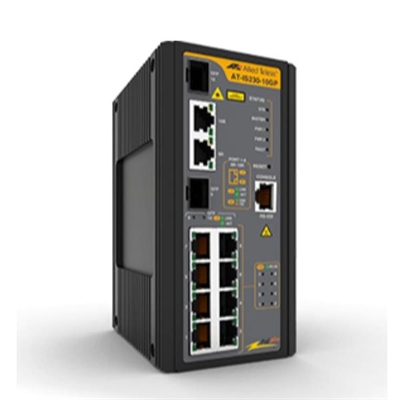 Allied-Telesis 990-006028-80 Ia Series - Layer 2 Fast Ethernet Industrial Switches - Puertos Lan: 8 N; Tipo Y Velocidad Puertos Lan: Rj-45 10/100/1000 Mbps; Power Over Ethernet (Poe): Sí; Gestión: Unmanaged; No. Puertos Uplink: 4; Soporte Routing: Sí; No. Puertos Poe: 8