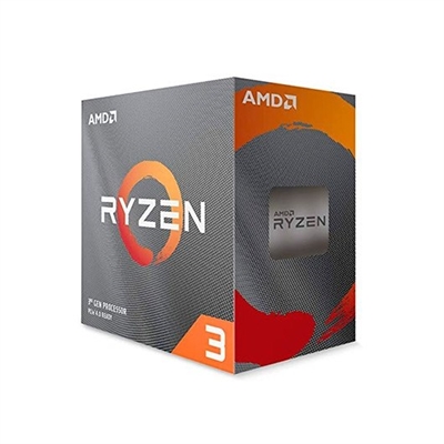 Amd 100-100000284BOX AMD Ryzen 3 3100. Familia de procesador: AMD Ryzen 3 3rd Gen, Socket de procesador: Zócalo AM4, Componente para: PC. Canales de memoria: Dual-channel