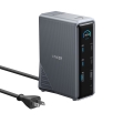 Anker A83B63A1 Anker A83B63A1. Tipo de dispositivo básico: Universal. Tipo de conector de acoplamiento: USB. Ancho: 47 mm, Profundidad: 97 mm, Altura: 140 mm, Peso: 888 g. Color del producto: Negro
