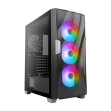 Antec 0-761345-80070-9 - Antec DF700 Flux. Factor de forma: Midi Tower, Tipo: PC, Color del producto: Negro. Ventil