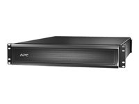 Apc SMX120RMBP2U APC Smart-UPS X 120V External Battery Pack Rack/Tower - Caja para baterías - 2 x baterías - Ácido de plomo - 2U - negro - para Replacement Battery Cartridge #118