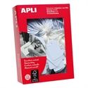 Apli 383 - Etiquetas Colgantes Color Blanco De Tama?O 7 X 19 Mm. Cada Caja Contiene 1.000 Etiquetas C