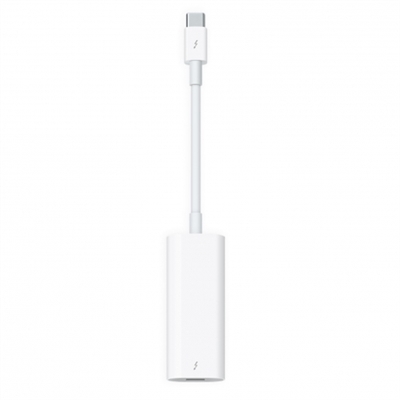 Apple MMEL2ZM/A Thunderbolt 3 (Usb-C) To Th 2 - Tipo Conector Externo: Thunderbolt; Formato Conector Externo: Hembra; Tipo Conector Interno: Usb Tipo C; Formato Conector Interno: Macho; Nº De Unidades Por Paquete: 1; Color: Blanco