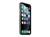 Apple MWYK2ZM/A?ES Apple - Carcasa trasera para teléfono móvil - policarbonato, poliuretano termoplástico (TPU) - transparente - para iPhone 11 Pro