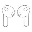Apple MME73TY/A - Apple AirPods (3rd generation) with MagSafe Charging Case