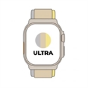 Apple MNHK3TY/A - Apple Watch Ultra - 49 mm - titanio - reloj inteligente con Loop Trail - nailon suave de d