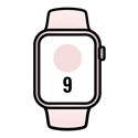 Apple MR953QL/A - Apple Watch Series 9 Gps 41Mm Pink Aluminium Case With Light Pink Sport Loop - Tamaño Pant