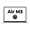 Apple MRXV3Y/A - Apple MacBook Air 13'' M3,8CPU,8GPU, 8GB, 256GB SSD - Midnight