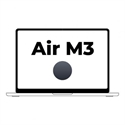 Apple MRYU3Y/A - Apple MacBook Air 15'' M3,8CPU,10GPU, 8GB, 256GB SSD - Midnight