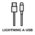 Apple MUQW3ZM/A - Cable Usb 2 (M) A Lightning (M) Long 1M Ecopackaging (Sin Plasticos) - Tipo Conector Exter