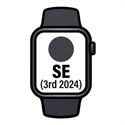 Apple MXGL3QL/A - Apple Watch Se Gps + Cellular 44Mm Midnight Aluminium Case With Midnight Sport Band - S/M 