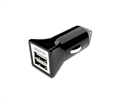 Approx APPUSBCAR31B - Cargador Doble Usb Para Coche (Negro) Approx