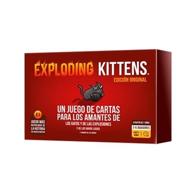 Asmodee EKIEK01ES JUEGO DE MESA ASMODEE EXPLODING KITTENS.